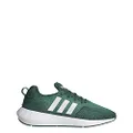 adidas Originals Men's Swift Run 22 Sneaker, Collegiate Green/White/Bold Green, 10 US
