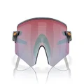 Oakley Men's Oo9471 Encoder Rectangular Sunglasses, Matte Moss Green/Prizm Snow Sapphire, 36 mm