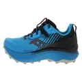 Saucony Endorphine Edge Men's Running Shoe, S20647-25, Trail with Carbon Fibre Plate, Size: US 9 - EU 42.5 - cm 27 - UK 8, 31 Ocean Blk, 9.5 US
