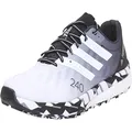adidas Men's Terrex Speed Ultra Trail Running Shoe, White/Crystal White/Black, 7 US