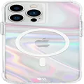Case-Mate - SOAP Bubble - MAGSAFE Case for 6.7" Charlie - Compatible with MAGSAFE Accessories & Charging - 10 ft Drop Protection - Iridescent Swirl