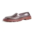 Melissa Women's Royal Loafers, Glitter Multicolor, 8 Medium US