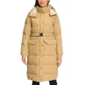 THE NORTH FACE Women's Sierra Long Down Parka Winter Coat, Antelope Tan, Large