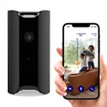 Canary PRO: Smart WiFi Wireless Home Security Camera + 1-Year Premium Plan ~ Built in Siren, Climate Monitor, Motion, Person Sensor, Air Quality Alerts