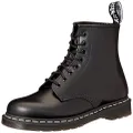 Dr. Martin 1460Z Lace Up Boots, White Welt, 8 Holes, black (black 19-3911tcx), 7 US