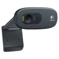 Logitech - C270 HD Webcam, 720p, Black 960000694 (DMi EA