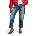 G-Star Raw Women's Kate Boyfriend Fit Jeans, Vintage Azure, 26W x 32L