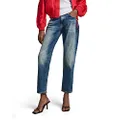 G-Star Raw Women's Kate Boyfriend Fit Jeans, Vintage Azure, 26W x 32L