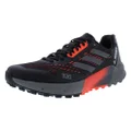adidas Men's Terrex Agravic Flow 2.0 Trail Running Shoe, Black/Grey/White, 10 US