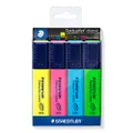 Staedtler Textsurfer Classic 364 Highlighter - Assorted Colours, Pack of 4
