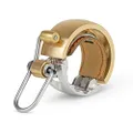 KNOG Bicycle Bell Oi LUXE Ring Type (Inner Diameter: 0.9 inches (22.2 mm) SMALL BRASS