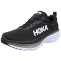 Hoka Oneone 1127953 Bondi 8 Men's Sneakers, multicolor (black/white), 9.5 US XX-Wide
