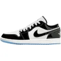 Nike Air Jordan 1 Low Men's Shoes Alternate Bred Toe 553558 066 - Size 10 White/Black