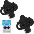 Bike Cleats Compatible with Shimano SPD SM-SH51 - Spinning, Look X-Track Pedal System, Wellgo MTB, Indoor Cycling & Mountain Bike Bicycle Cleat Clips Set