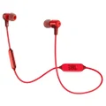 JBL E25BT Bluetooth In-Ear Headphones, Red