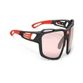 Rudy Project Sintryx Sports Cycling Sunglasses - Carbonium Frame - ImpactX-2 Photochromic Clear to Red Lens