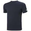 Helly-Hansen Mens Helly Tech T-Shirt, 597 Navy, X-Small