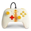 PowerA Enhanced Wired Controller for Nintendo Switch - Vintage Star, Gamepad, Wired Video Game Controller, Gaming Controller - Nintendo Switch (Only at Amazon)