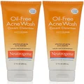 Neutrogena Oil-Free Acne Wash Cream Cleanser, 6.7 Fluid Ounce (Pack of 2)