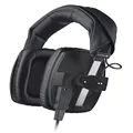 Beyerdynamic DT-100-16OHM-BLACK Closed Studio Headphones for Monitoring, EFP/ENG and Live Applications, 16 Ohms, Black