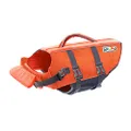 Outward Hound Ripstop Small Dog Life Jacket Life Preserver for Dogs, Small, Orange