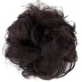 PRETTYSHOP Scrunchy Bun Up Do Hair piece Hair Ribbon Ponytail Extensions Wavy Messy black burgundy red mix # 1/35 G23A