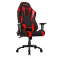 AKRacing Chair Core EX-WIDE SE Gaming Chair, Fabric/Faux Leather, Black/Red