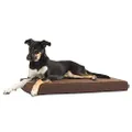 Barkbox Memory Foam Platform Dog Bed | Plush Mattress for Orthopedic Joint Relief (Medium, Espresso)