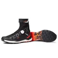 adidas Men's Terrex Agravic Tech Pro Trail Running Shoe, Core Black/Footwear White/Solar Red, 9.5 US