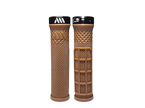 All Mountain Style AMS Cero Grips - Lock-on dual pattern, dual density, under 3.52 ounces grips, Gum