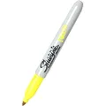 Sharpie Fine Tip Permanent Marker - Neon Yellow (Pack of 12)