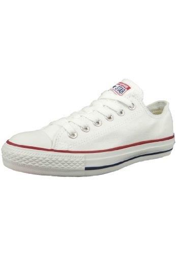 Converse Unisex Chuck Taylor All Star Ox Low Top Classic Optical White Sneakers - 3.5 D(M)