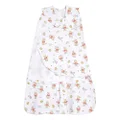 HALO Disney Baby 100% Cotton Sleepsack Swaddle, 3-Way Adjustable Wearable Blanket, TOG 1.5, Winnie Rainbows, Small, 3-6 Months
