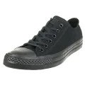 Converse Unisex Chuck Taylor All Star Low Top Black Sneakers - 3.5 D(M) US Mens/5.5M US Women