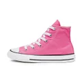 Converse Kid's Chuck Taylor All Star High Top Shoe, Pink, 8 Toddler
