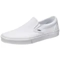 Vans Unisex The Shoe That Started It All. The Iconic Classic Slip-on Keeps It Simp Sneaker, White, 10 Women/8.5 Men