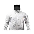 Zhik Mens INS200 Coastal Sailing Yachting and Dinghy Coat Jacket - Platinum - Breathable -, Platinum, Small
