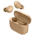 JLab Go Air Tones, True Wireless Earbuds Designed with Auto On and Connect, Touch Controls, 32+ Hours Bluetooth Playtime, EQ3 Sound, and Dual Connect, Natural Earthtone Color (728 N)