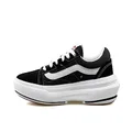 Vans Men's Old Skool Overt CC Sneakers, Black/White, 10