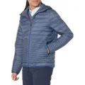 PS by Paul Smith Men's Fibre Down Padded Coat, Greyish Blue, Large