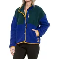 THE NORTH FACE Cragmont Fleece Jacket, Lapis Blue/Ponderosa Green/Cnor, Large