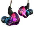 KZ ZST Dynamic Hybrid Dual Driver In Ear Earphone Headphone (Without Microphone Colorful)