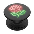 PopSockets: PopGrip Expanding Stand and Grip with a Swappable Top for Phones & Tablets - Neon Rose