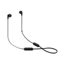 [Amazon.co.jp Exclusive] JBL TUNE215BT Neckband Earphones with Bluetooth Microphone Remote Control/Open Type/USB Type C/2020 Model Black JBLT215BTBLK