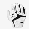 Nike Dura Feel X Junior Golf Glove for Right Hand White | White | Black Youth Small