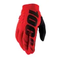 100% BRISKER Gloves Red - S