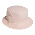 adidas Originals Women`s Essentials II Bucket Hat (Pink(143318C)/White, One Size)