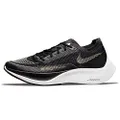 Nike Womens ZoomX Vaporfly Next% 2 Running Shoes, Black/White-MTLC Gold Coin, 5.5 M US