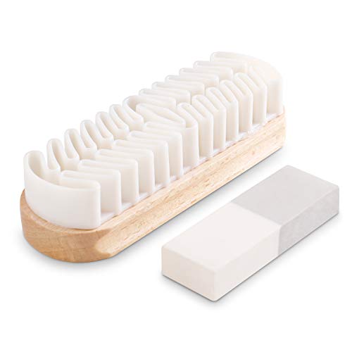 Care Guys Suede & Nubuck Cleaning Kit: Heavy Duty Crepe Brush with a Cleaning Eraser