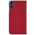 Case-Mate - iPhone XS Max Wallet Folio Case - BARELY THERE FOLIO - iPhone 6.5 - Cardinal Folio